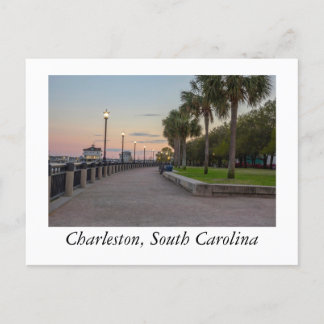 Cartão Postal Walkway em Charleston, Carolina do Sul