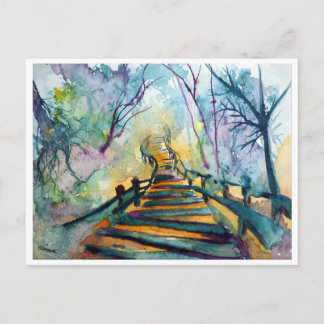 Cartão Postal Walkway esquecida