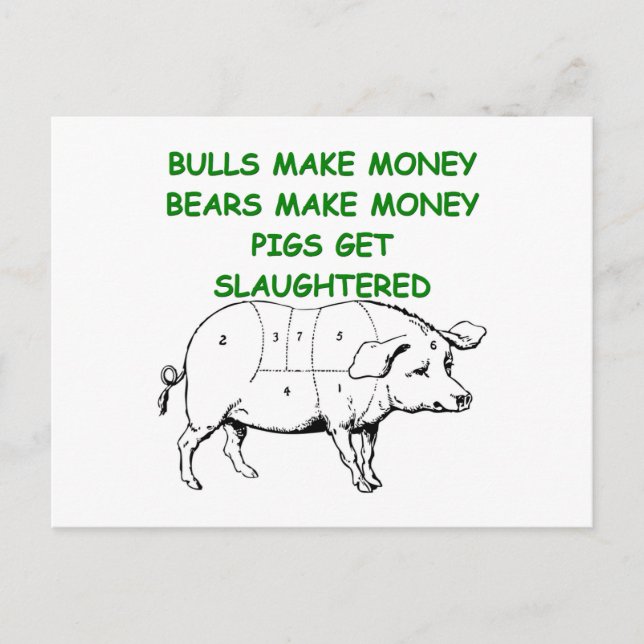 Cartão Postal wall street (Frente)