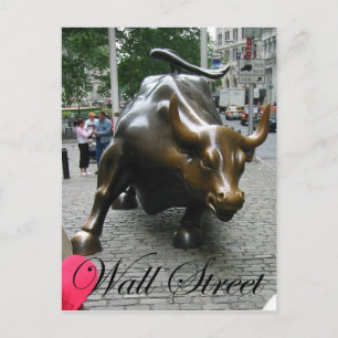 Cartão Postal Wall Street