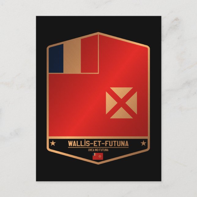 Cartão Postal Wallis e Futuna (Frente)
