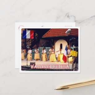 Cartão Postal Wallis e Futuna - Folclore -