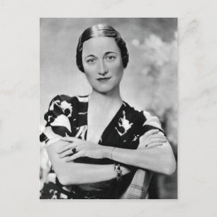 Cartão Postal Wallis Simpson