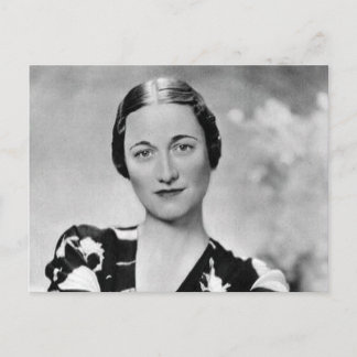 Cartão Postal Wallis Simpson