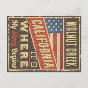 Cartão Postal Walnut Creek California