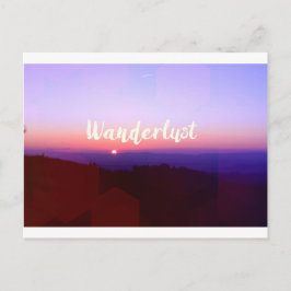 Cartão Postal Wanderlust