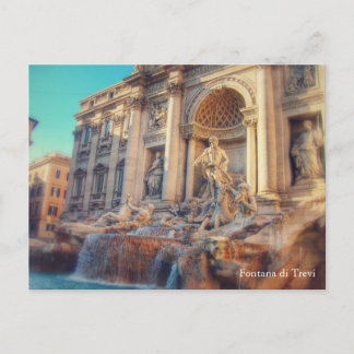 Cartão Postal Wanderlust - Fontana di Trevi / Trevi Fountain