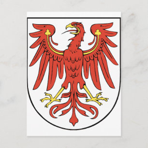 Cartão Postal Wappen Brandenburg