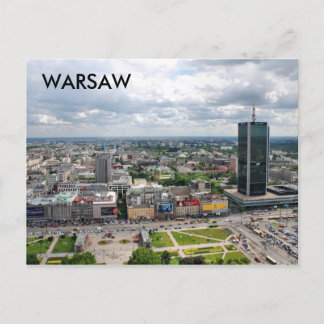 CARTÃO POSTAL WARSAW