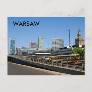 Cartão Postal Warsaw