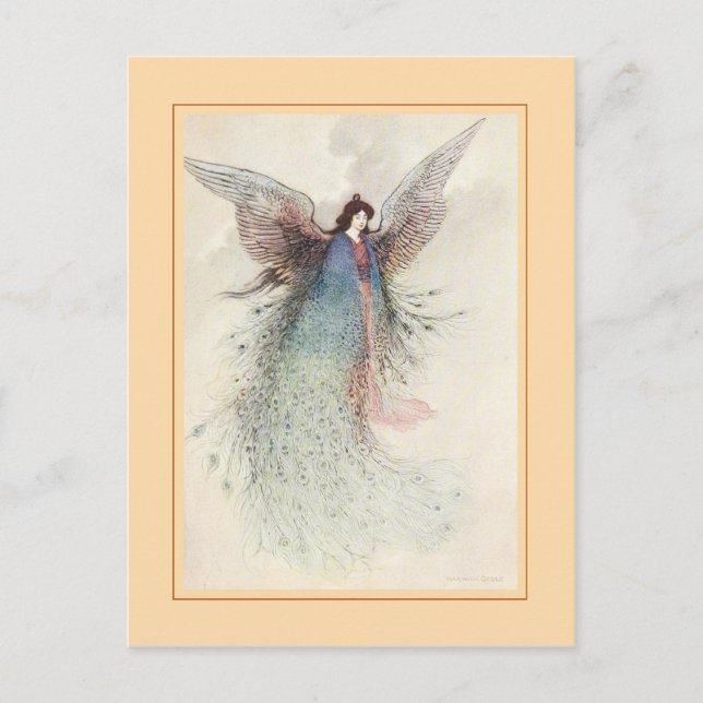 Cartão Postal Warwick Goble (Frente)