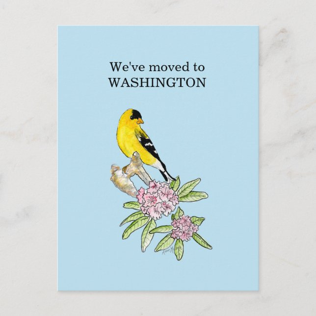 Cartão Postal Washington (Frente)