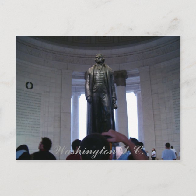 Cartão Postal Washington D.C. (Frente)