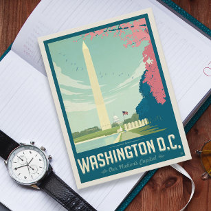 Cartão Postal Washington, D.C. - A Capital da Nação