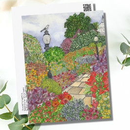 Cartão Postal Washington D.C. Watercolor