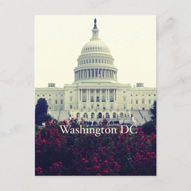 Cartão Postal Washington DC (Frente)