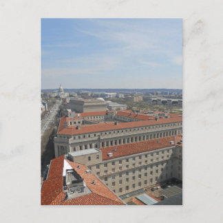 Cartão Postal Washington DC da antiga Torre do Escritório de Pos