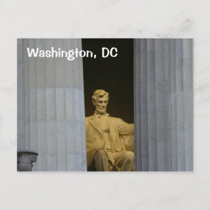 Cartão Postal Washington, DC: O Memorial Lincoln