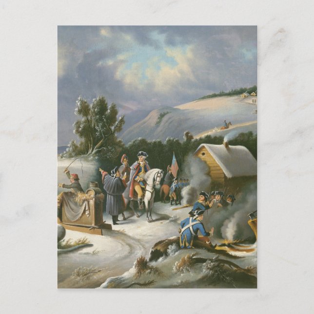 Cartão Postal Washington na Forge do Vale (Frente)