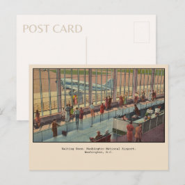 Cartão Postal Washington National Airport Washington, D.C.