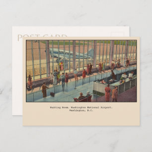 Cartão Postal Washington National Airport Washington, D.C.