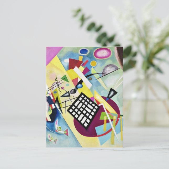Cartão Postal Wassily Kandinsky (Em pé/Frente)