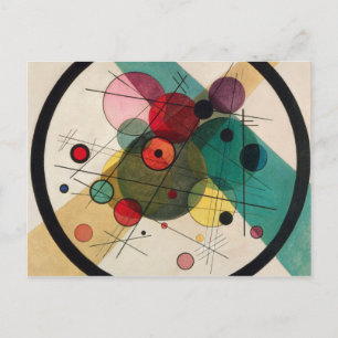 Cartão Postal Wassily Kandinsky - Círculos Num Círculo