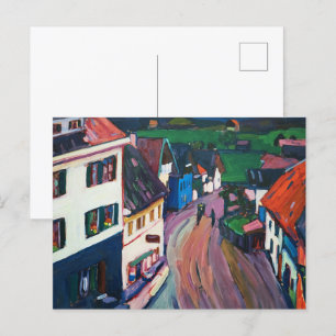 Cartão Postal Wassily Kandinsky, O Clássico Vibrante Da Cityscap