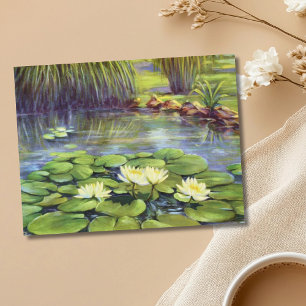 Cartão Postal Water Lily by Cargill, 1937