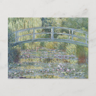 Cartão Postal Water-Lily Pond, Sinfonia em Verde - Claude Monet
