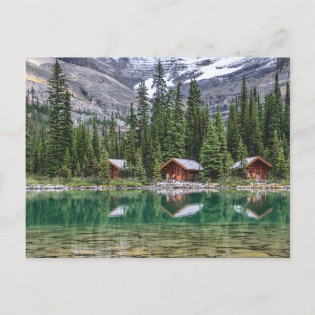 Cartão Postal Water | Yoho National Park Canada (Frente)