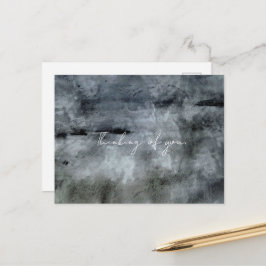 Cartão Postal Watercolor Abstract