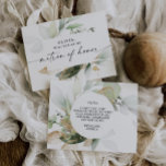 Cartão Postal Watercolor Greenery Dourado Matão de Honra Propost<br><div class="desc">Pop a pergunta com esta adorável carta! Edite facilmente o nome e a mensagem na parte traseira - em seguida, adicione ao carrinho! Este elegante design apresenta um buquê de aquarela macia de eucalipto, verde e embelezamentos de ouro. Clique no botão Personalizar e "Clique para personalizar mais" para editar a...</div>