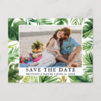 Watercolor Tropical Greenerescer Foto Salvar A Dat