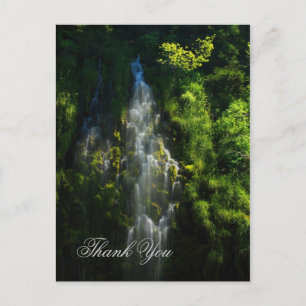 CARTÃO POSTAL WATERFALL OBRIGADO