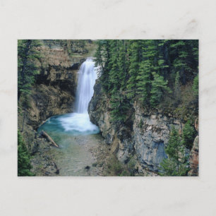 Cartão Postal Waterfall on Falls Creek in Lewis and Clark