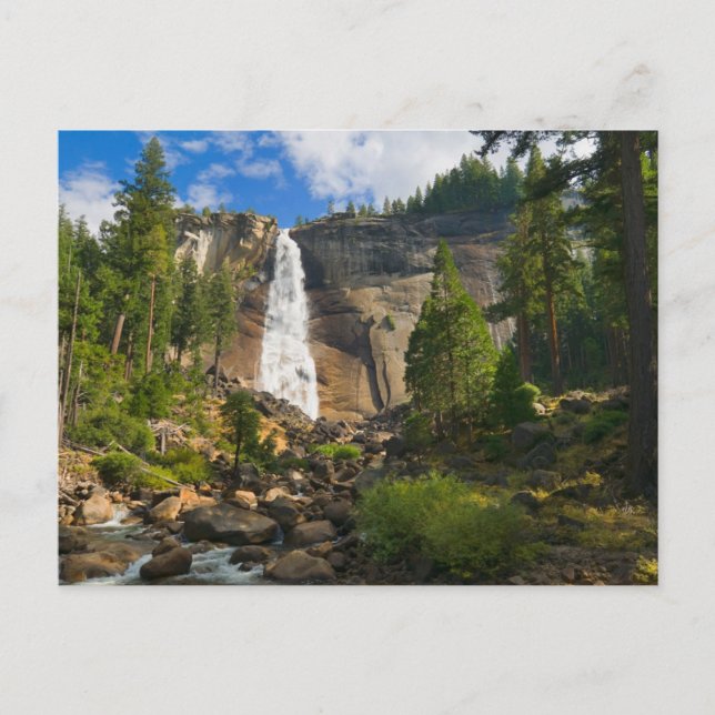 Cartão Postal Waterfalls | Yosemite National Park (Frente)