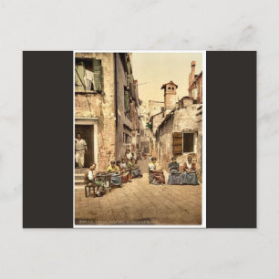 Cartão Postal Waterfront, Garda, Lago de Itália - Fotografia cl