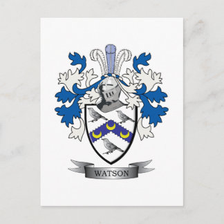 Cartão Postal Watson Casaco of Arms