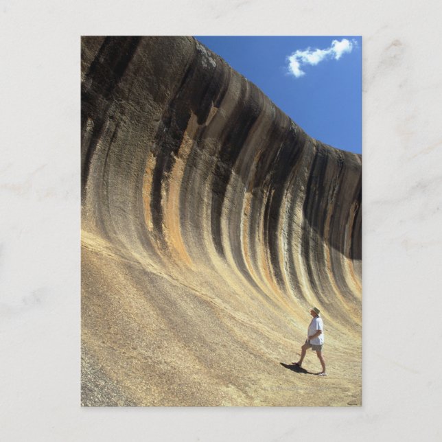 Cartão Postal Wave Rock, Austrália Ocidental (Frente)
