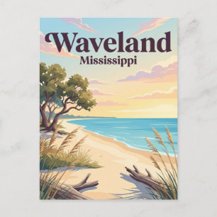 Cartão Postal Waveland, Mississippi