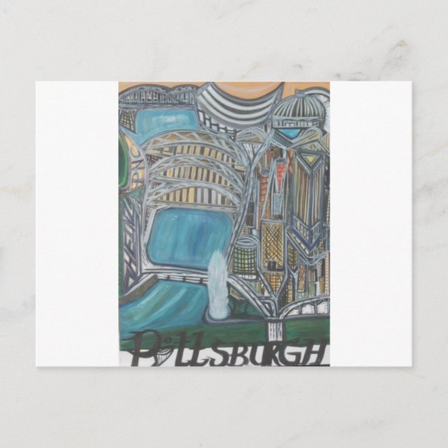 Cartão Postal Wc de Pittsburgh (Frente)