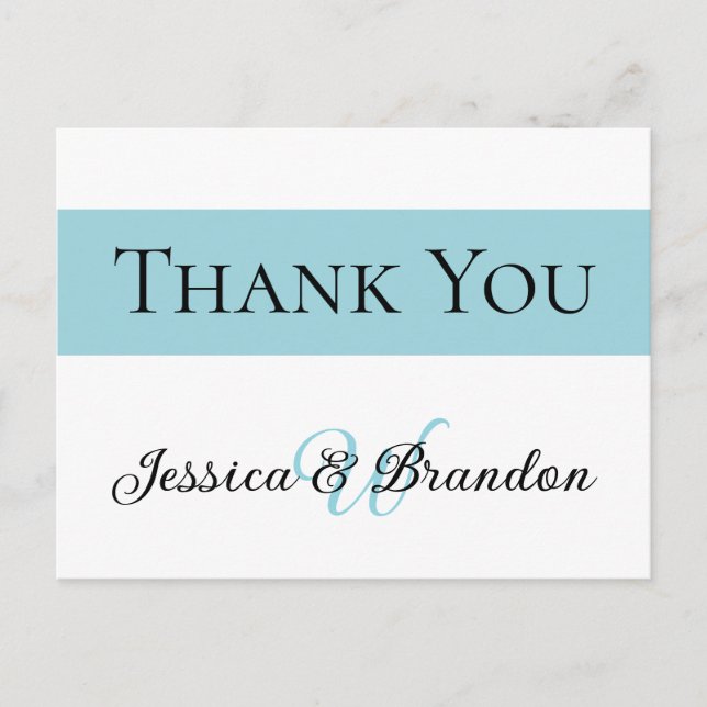 Cartão Postal Wedding Label 016 (Frente)