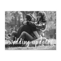 WEDDING UPDATE Alterações Carta BUDGET Foto Casame