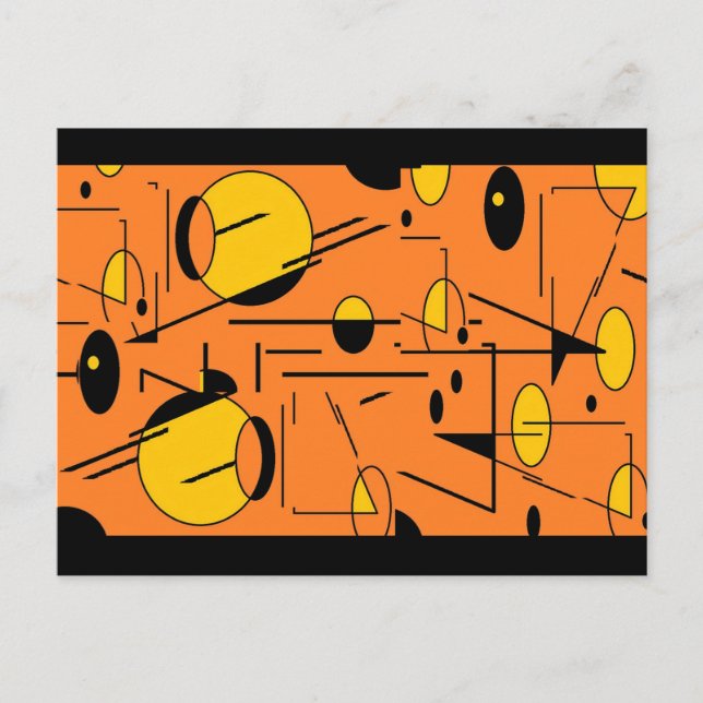 Cartão Postal Wedge of the Atomic Monster - Ken Gage MCM Art (Frente)