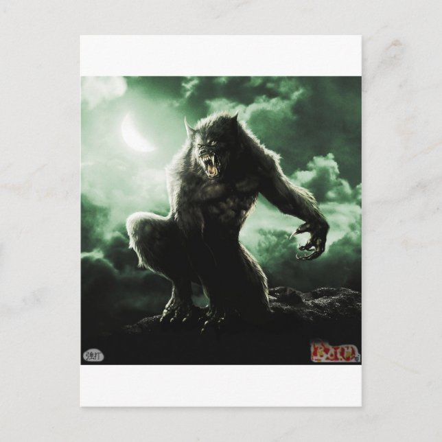 Cartão Postal WeeerrrrWolfje ;) (Frente)