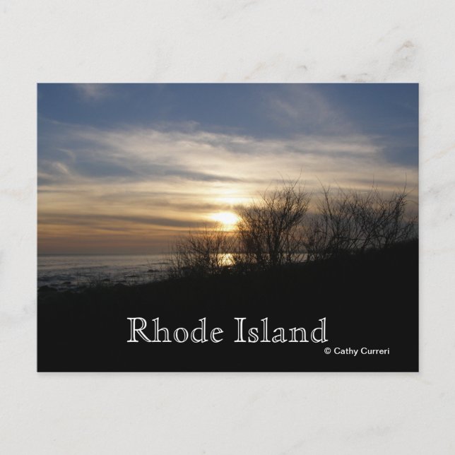 Cartão Postal Weekapaug Rhode Island (Frente)