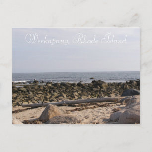 Cartão Postal Weekapaug, Rhode Island