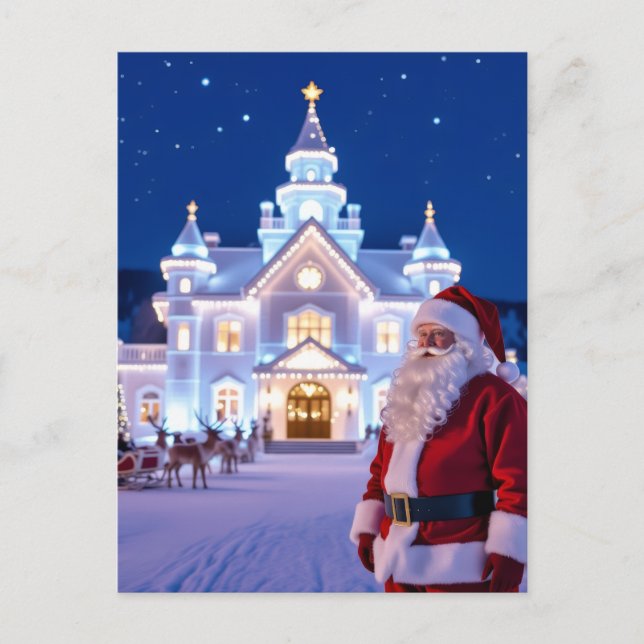 Cartão Postal „Weihnachtliche Harmonie“ (Frente)