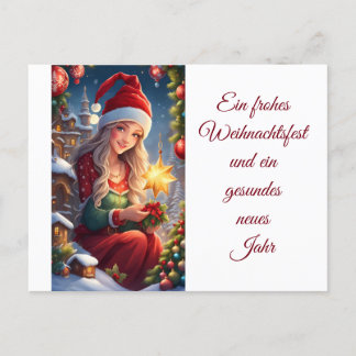 Cartão Postal Weihnachtsgrüße